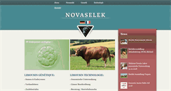 Desktop Screenshot of novaselek.com